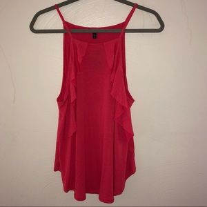 NWT Express One Eleven Side Ruffle Cami